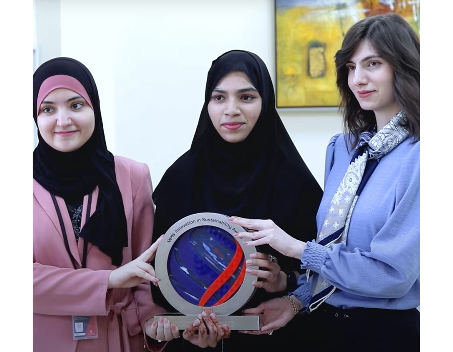 VPS issues USD 10,000 scholarship to winner of ‘Innovation in Sustainability Award 2021’ 28 SAba side bar