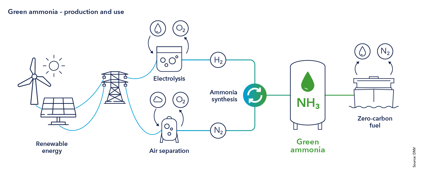 Smells like sustainability: Harnessing ammonia as a ship fuel 28 SL1 Tan 372 Green ammonia – production and use tcm71 216560