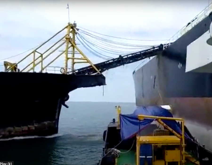 Malaysia: Oil tanker “MT Strovolos” hit by sand carrier in alleged case of ‘maritime rage’ 26 Screen Shot 2020 10 08 at 10.50.59 AM