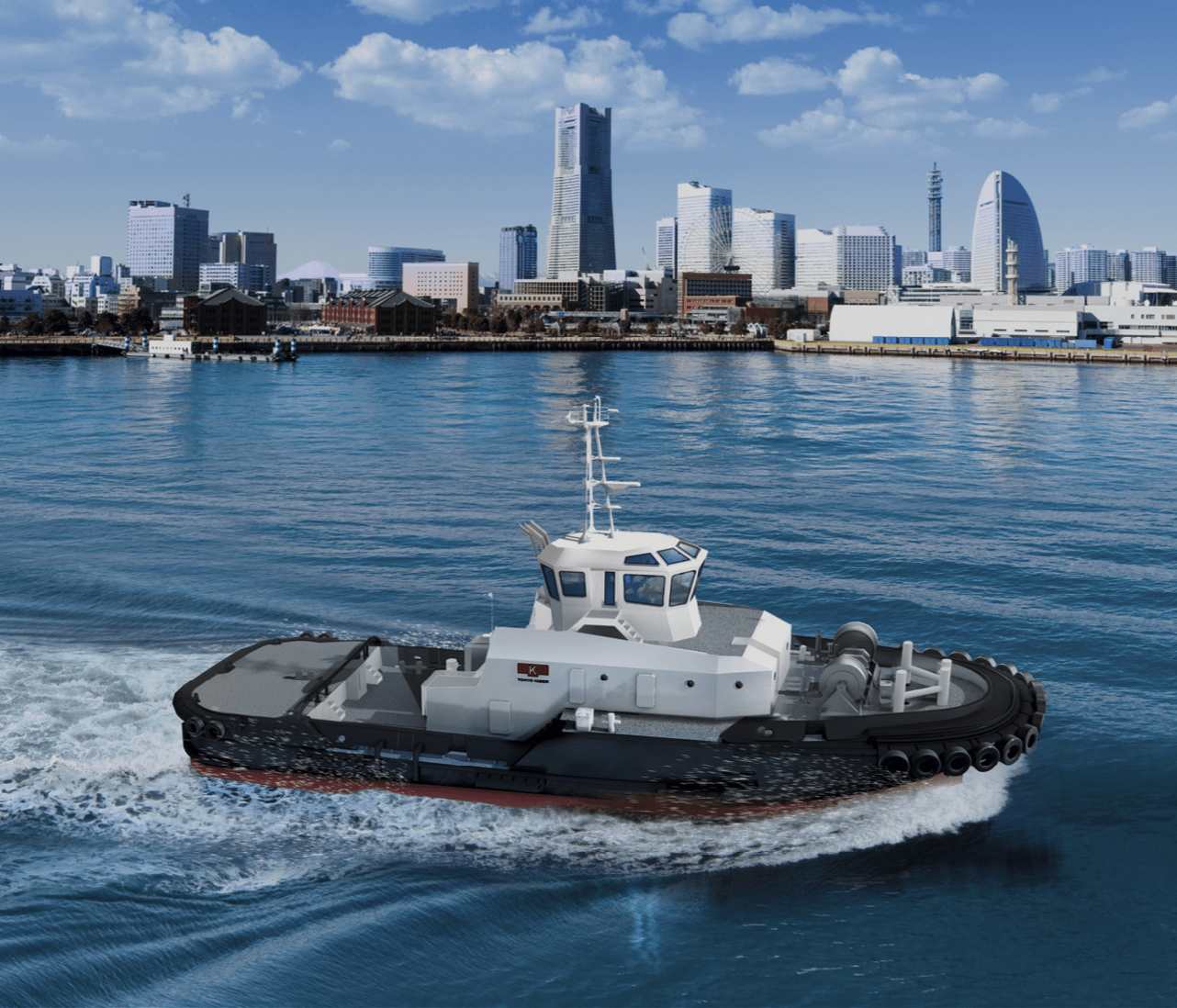Japan: Tokyo Kisen and e5Lab holds launch, naming ceremony for electric tugboat “Taiga” 26 Screenshot 2022 06 01 at 9.09.44 AM