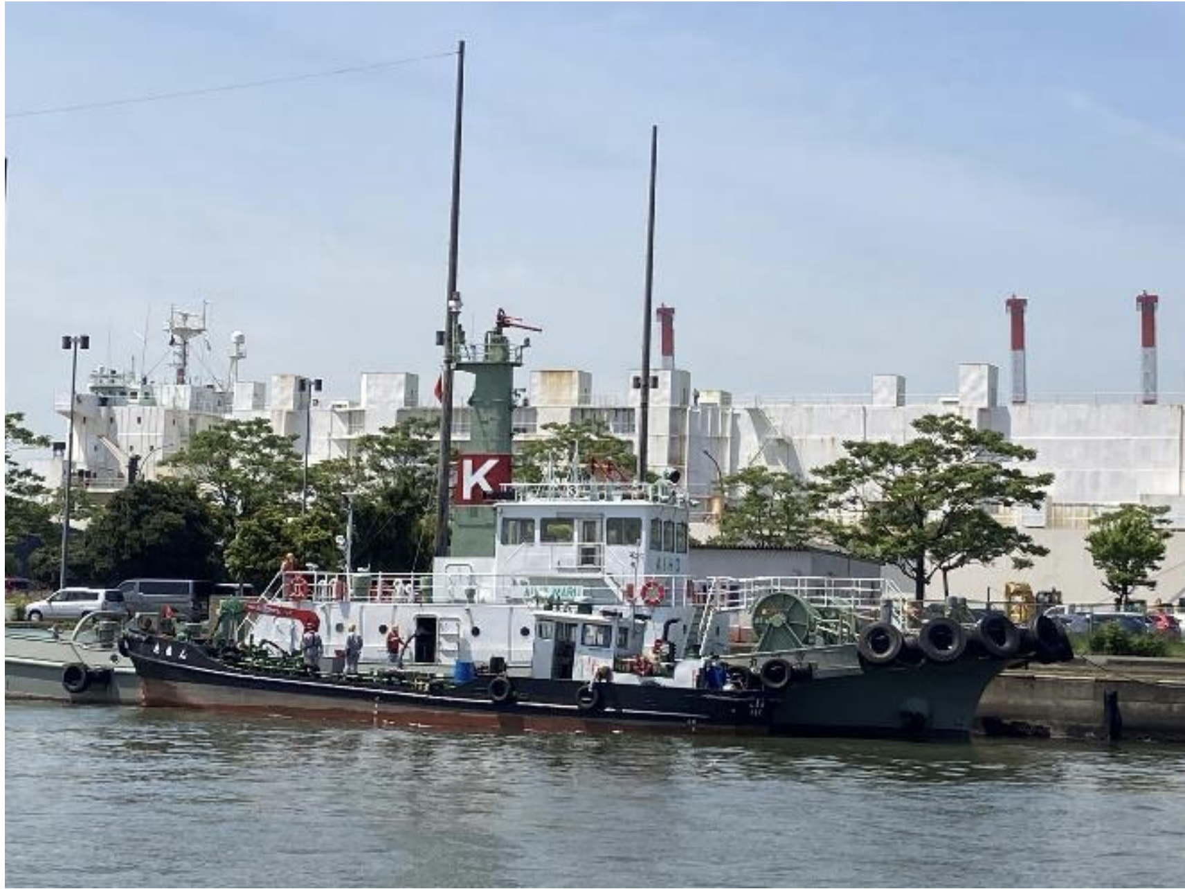 Japan: “K” LINE conducts biodiesel bunker trial on tugboat “Aihomaru”