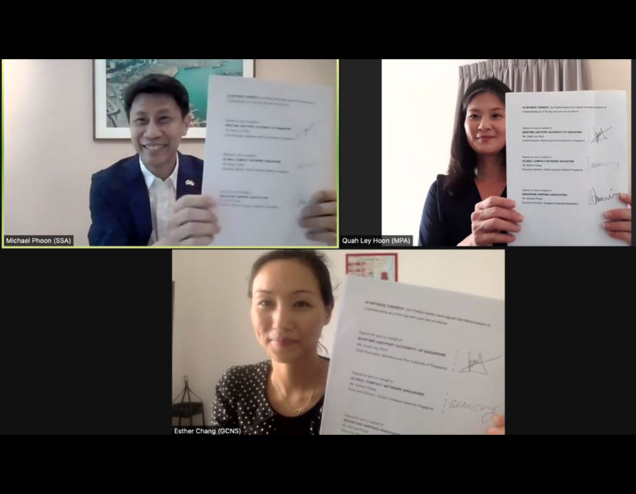 Singapore: MPA, SSA, GCNS in MOU to support maritime carbon management 26 Singapore 2