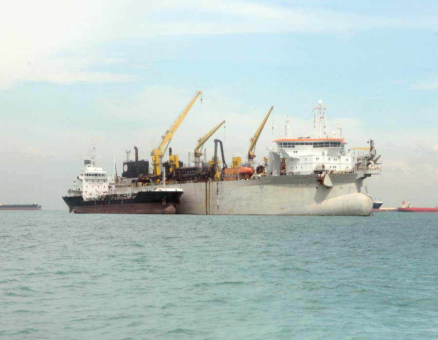 Singapore bunkering operation