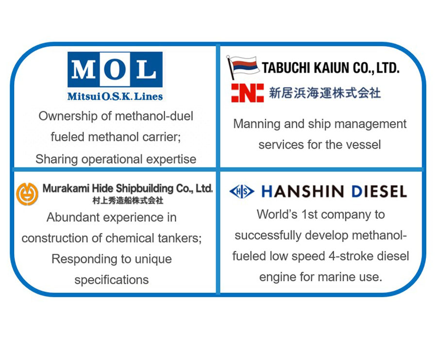 Six Companies Forming Strategic Alliance to Develop Japans First Methanol fueled Domestic Tanker