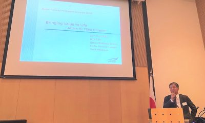 Speech by Toshi Nakamura senior general manager of NYKs Green Business Group