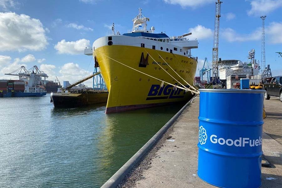 Spliethoff Group completes first biofuel trial using GoodFuels MDF1 01