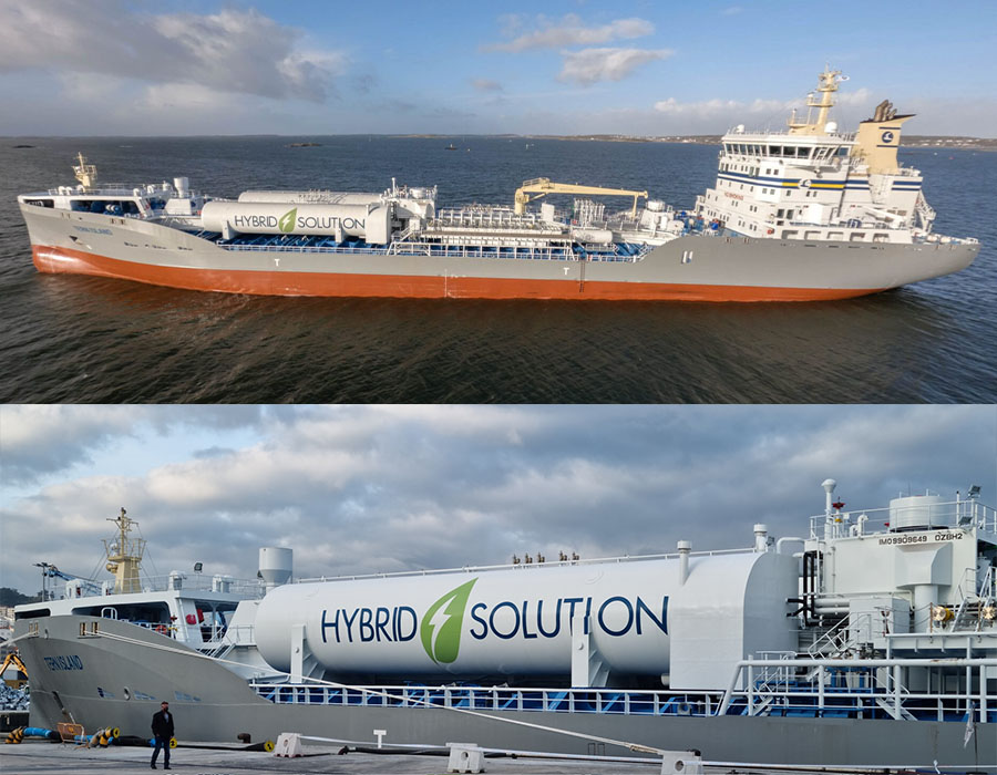 Hybrid tanker “Tern Island” boasts zero emissions during Gothenburg port operations 26 TERN ISLAND