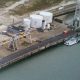 Total oil terminal at Zeebrugge