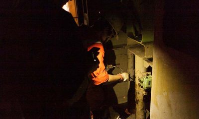 Unidentified bunker surveyors