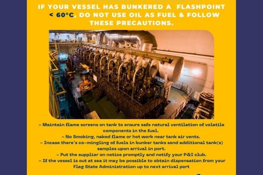 CTIMaritec Low flashpoint VLSFO bunker fuels found in Singapore