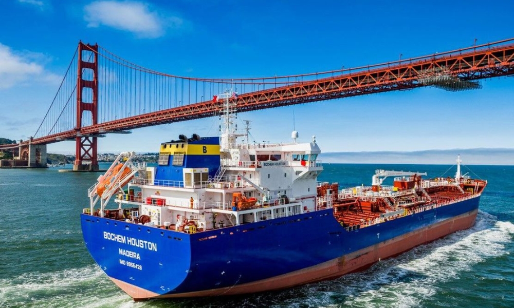 Stolt Tankers welcomes ammonia-ready chemical tanker “Bochem Houston” to fleet