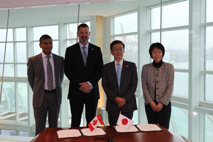 Vancouver Tomakomai MOU LNG