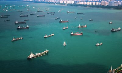 Vessels berthing at Singapore DNV