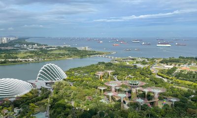 Vessels on anchorage at Singapore Nikos Spaeth MT