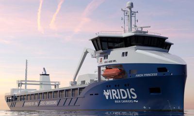 Viridis Bulk Carriers granted public funding to build ammonia powered vessels