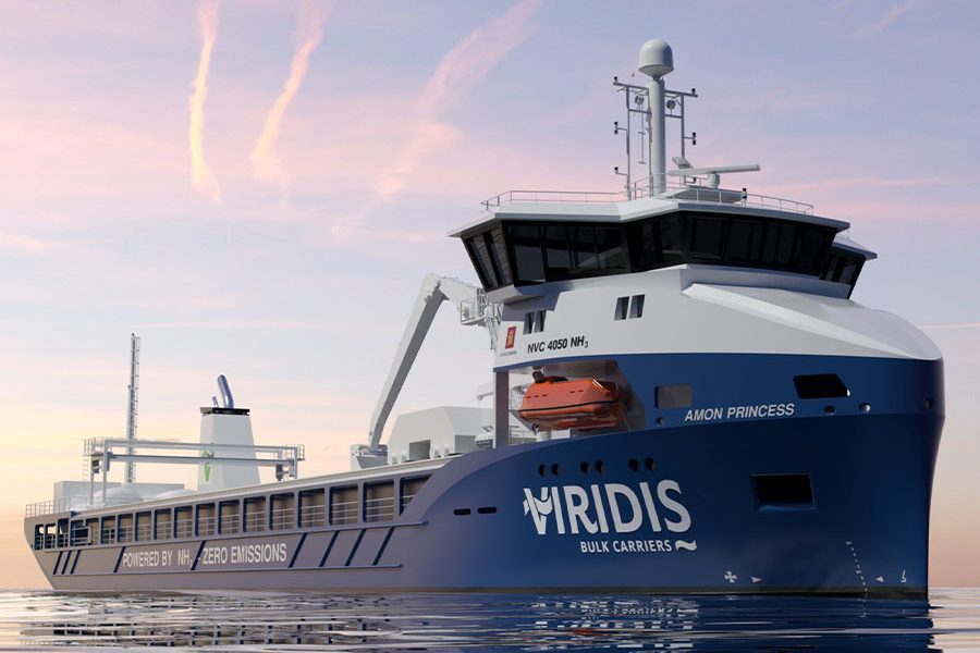 Viridis Bulk Carriers granted public funding to build ammonia powered vessels