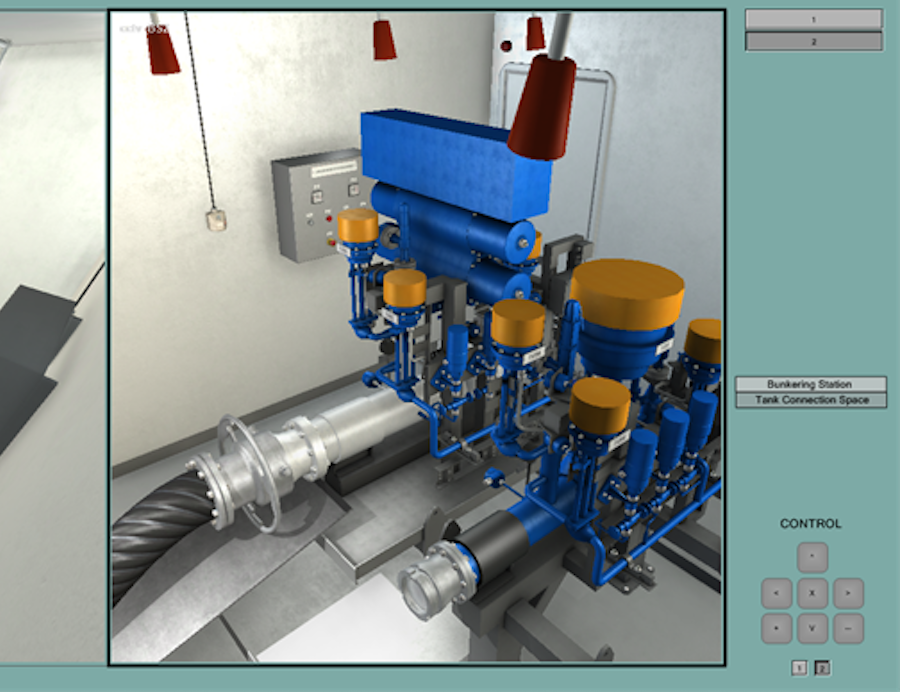 Wartsila LNG simulator