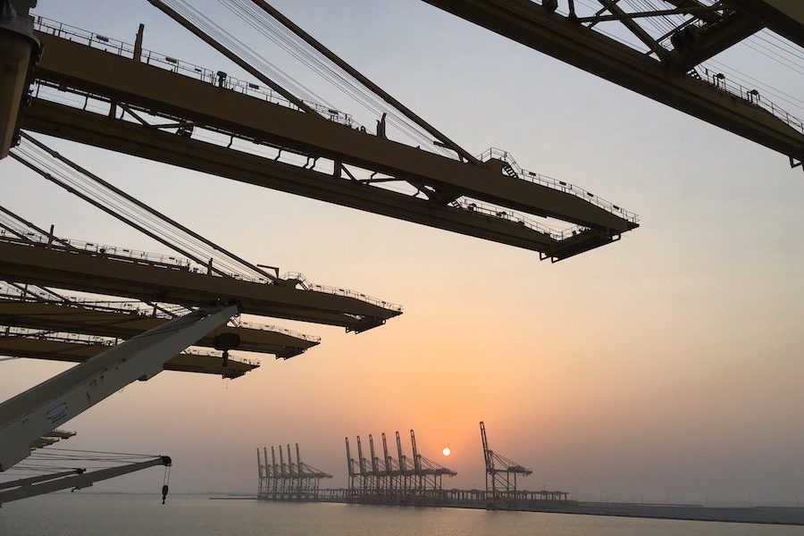 b joy abraham Jebel Ali port