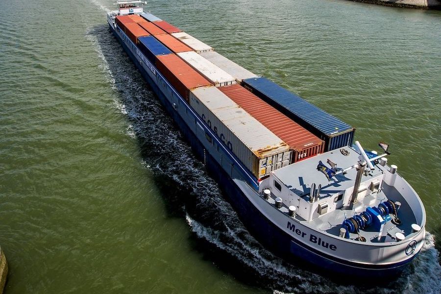 container binnenvaart rotterdam