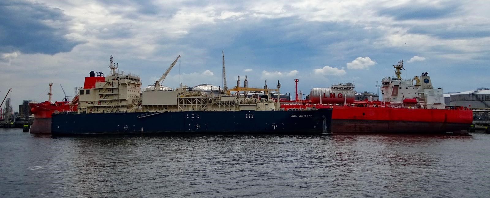 TotalEnergies-chartered LNG bunker vessel completes LNG bunkering op of tanker 28 gas agility