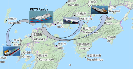 KEYS Bunkering West Japan names and launches LNG bunkering vessel “KEYS Azalea”