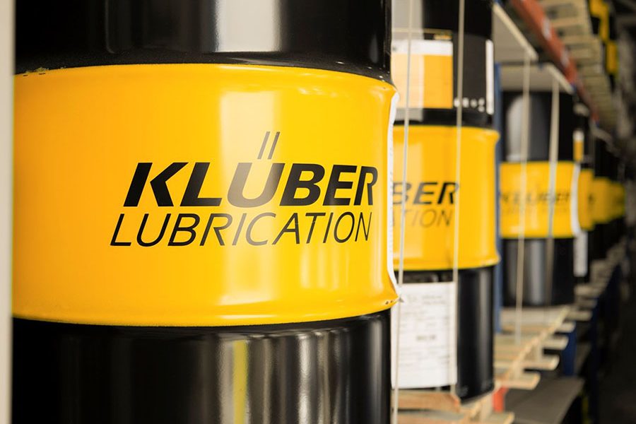 kluber on warehouse shelf lr