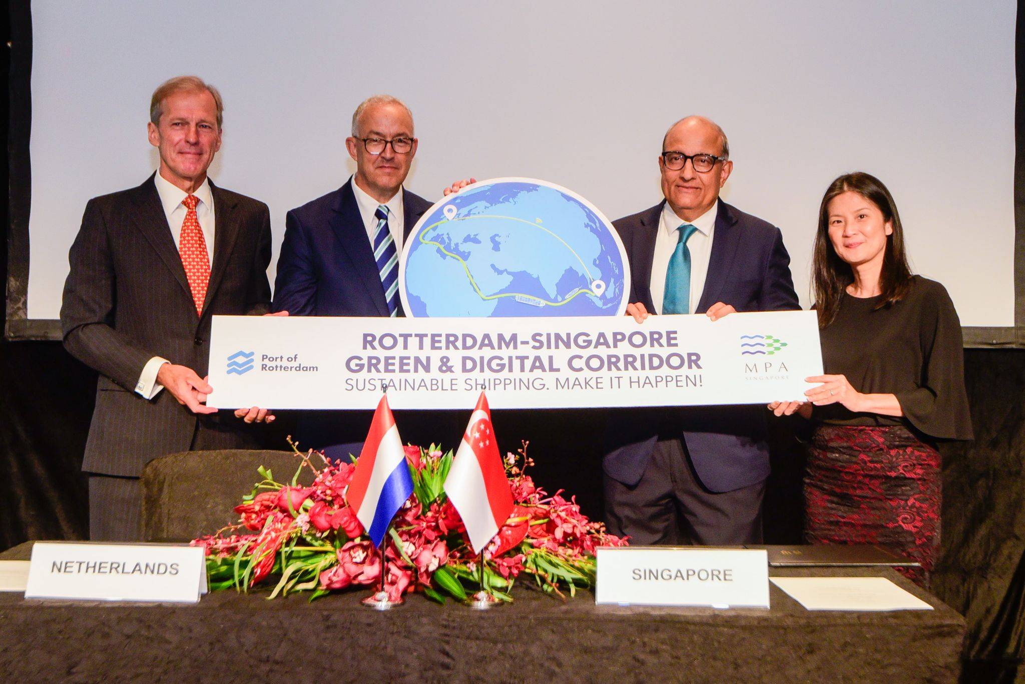 MPA and Port of Rotterdam sign MoU to form world’s longest Green and Digital Corridor 27 mpa rotterdam2