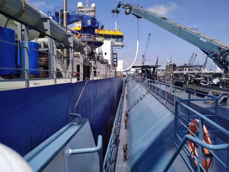 Shell deploys LNG bunker vessel “New Frontier 2” in Americas 26 tahir flushing