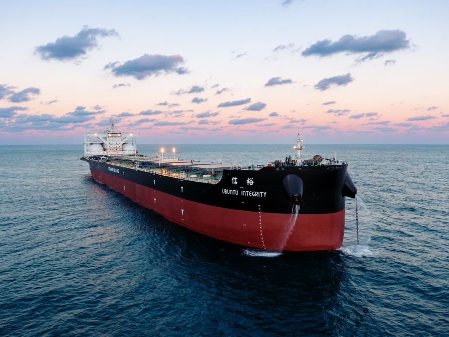 China: Naming ceremony held for LNG dual-fuel bulk carrier “Ubuntu Integrity” 28 ubuntu integrity 1