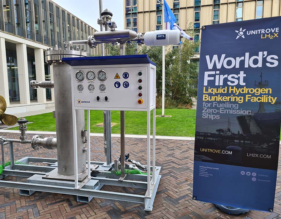 Unitrove Group receives UK govt grant to further develop hydrogen bunkering facility 26 unitrove receives uk government grant