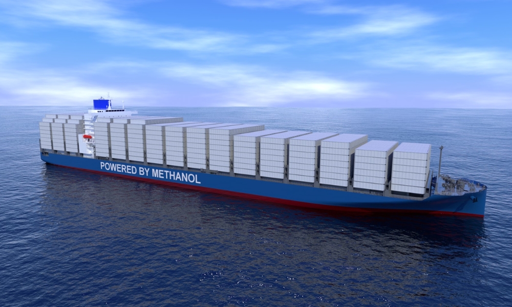 Tsuneishi Shipbuilding receives order for four methanol-fuelled container carriers