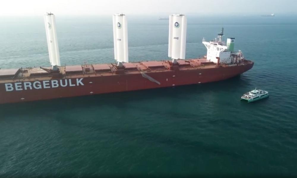 Port of Singapore welcomes recent visits of wind-powered vessels 26 305