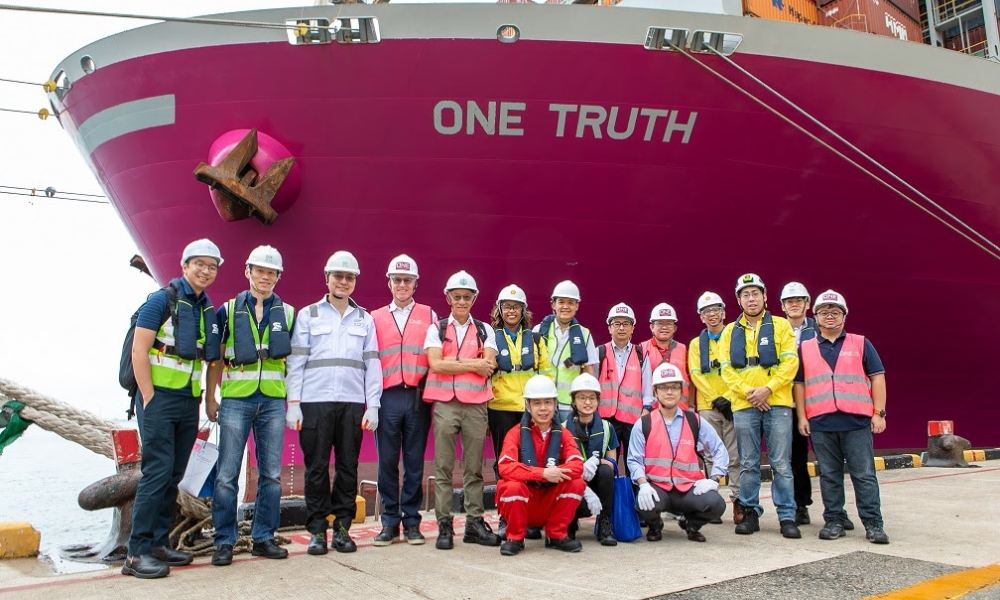 ONE completes e-BDN adoption trial with Shell in Port of Singapore 26 307 1