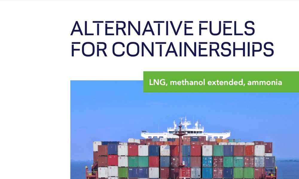 DNV paper outlines bunkering of alternative marine fuels for boxships 26 DNV paper outlines bunkering of alternative marine fuels for boxships
