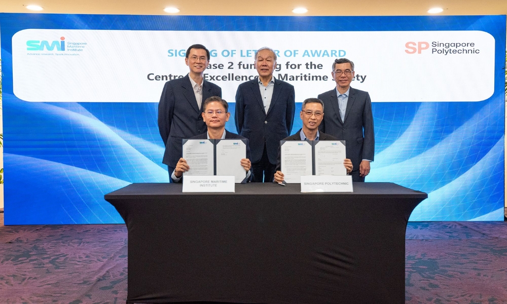 Singapore Maritime Institute awards USD 17 million in funds to 10 R&D projects 26 303