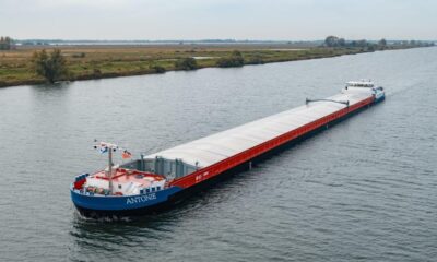World’s first hydrogen-powered inland shipping barge “Antonie” receives LR approval