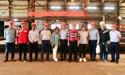 EMF and shipyard team