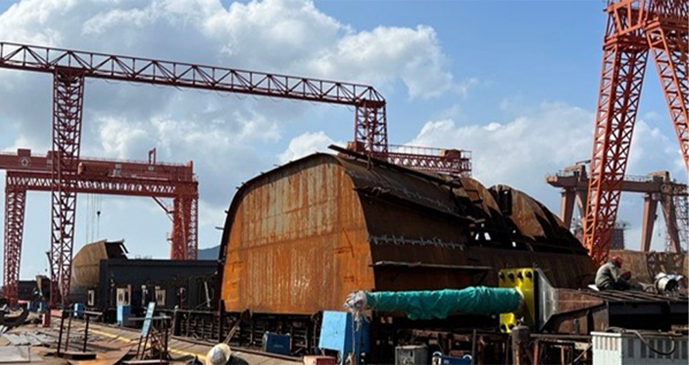 EMF bunker tanker hull