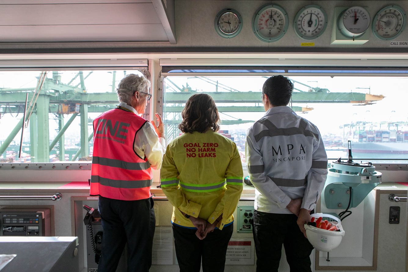 Photo essay: e-BDN trial of “One Truth” at Singapore port 26 ONE Truth e BDN 17