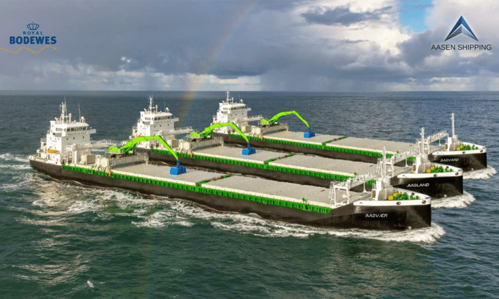 Royal Bodewes to build Hybrid Powered Methanol Ready selfdischargers