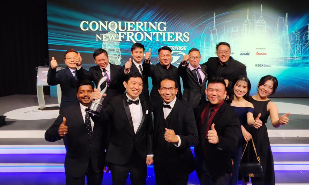 PS Energy wins runner-up position in Singapore E50 awards, shares bunker expansion plans 27 Sean Chua and team