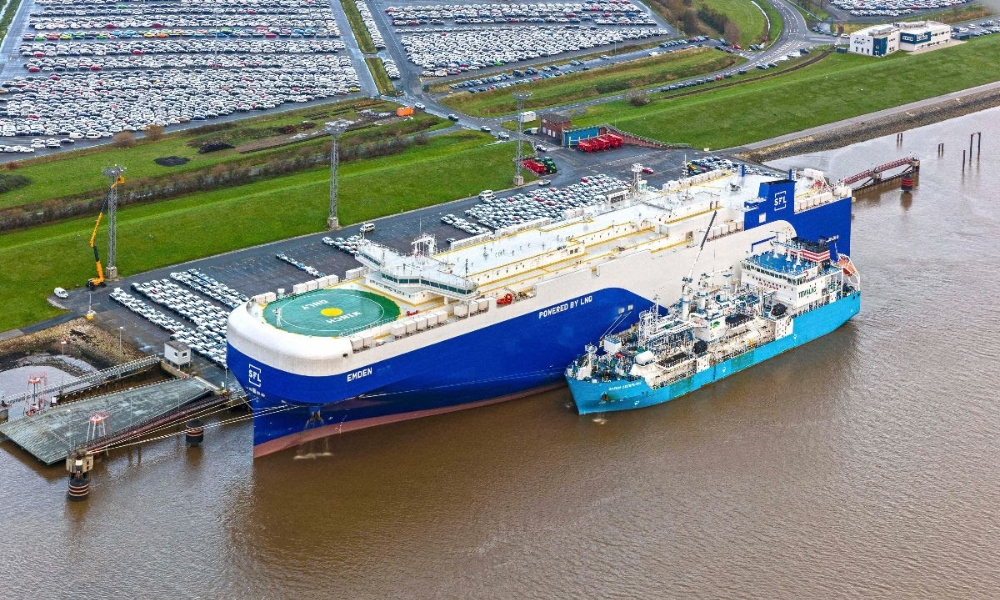 KPI OceanConnect, Titan, and SFL join forces on milestone LNG bunkering operation
