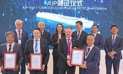 DNV awards AiP to China Merchants Jinling Shipyard for world’s largest PCTC design