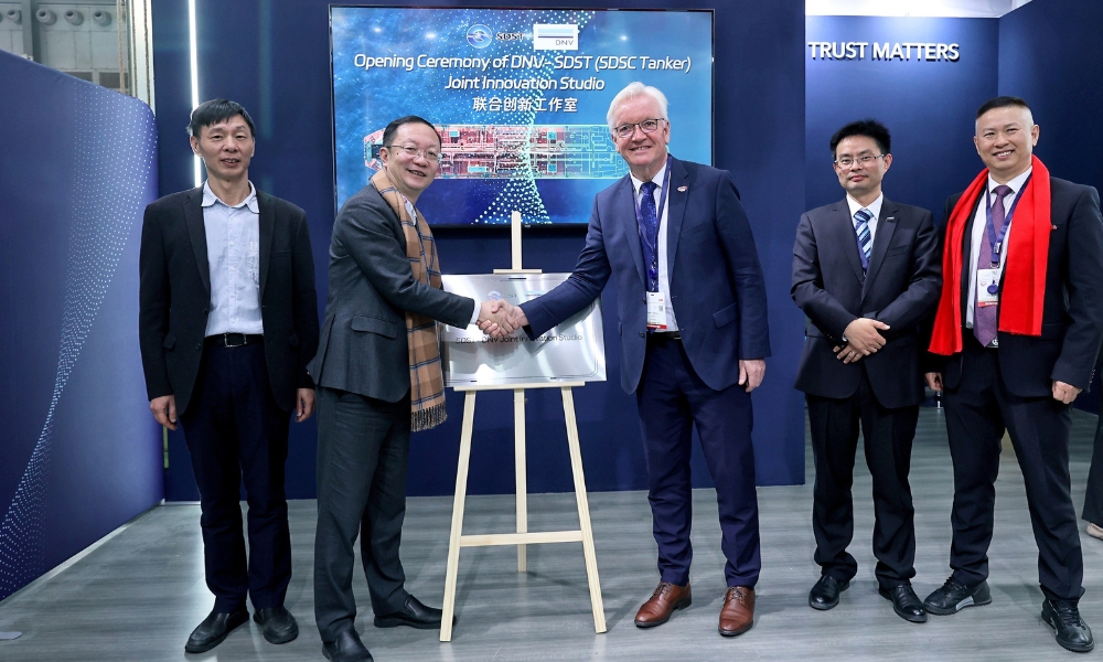 China: DNV, SDST launch Joint Innovation Studio to explore maritime decarbonisation and digitalisation