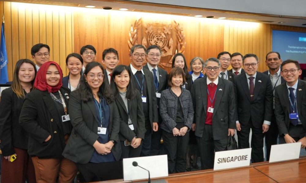 Singapore re-elected to Council of the International Maritime Organization 26 Singapore re-elected to Council of the International Maritime Organization