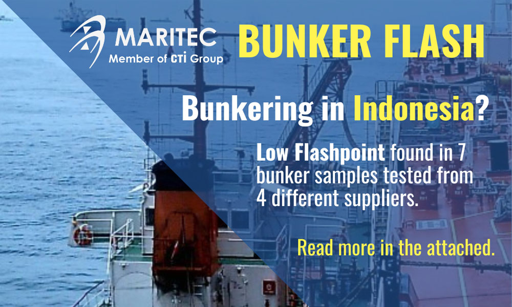 Maritec low flashpoint bunker fuel in Indonesia