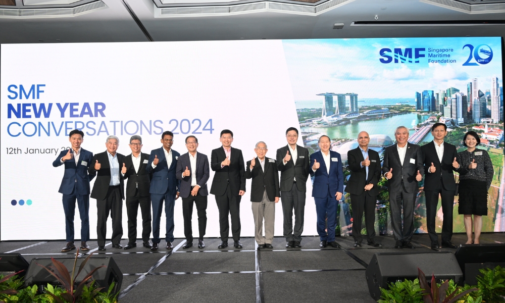Singapore Maritime Foundation holds New Year Conversations 2024