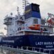 James Fisher christens LNG dual-fuel chemical tanker “Lady Maria Fisher”