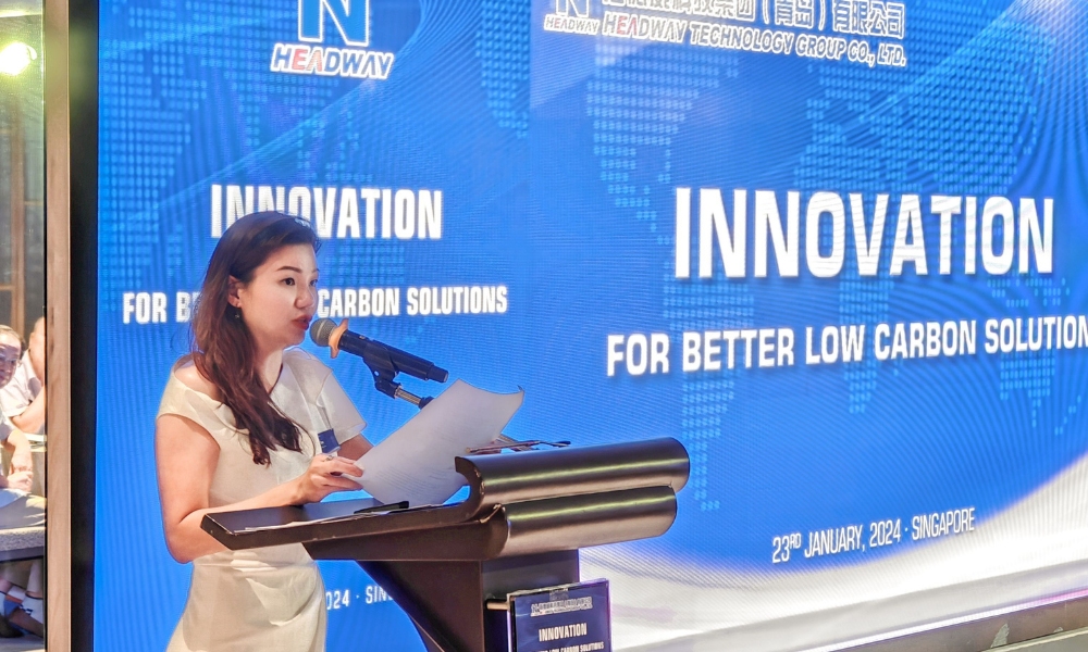 Headway Technology Group hosts seminar on low carbon solutions in Singapore