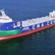 CMA CGM receives first ship in series of 10 LNG-fuelled container ships
